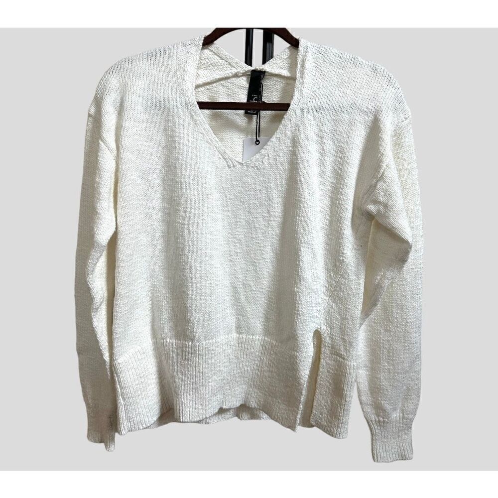 Bobi Los Angeles Knit Sweater 100% Cotton Size XS